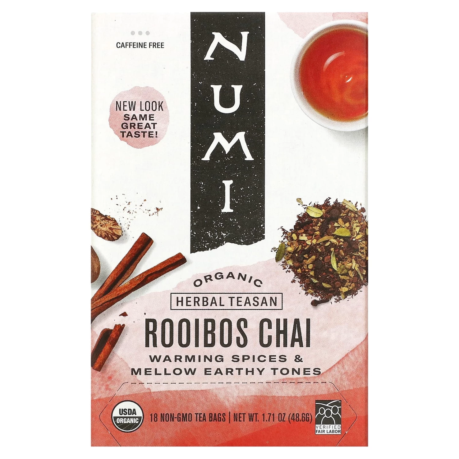 Numi Rooibos Chai Tea 1 Numi Rooibos Chai Tea