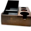 Accessories Wooden Knock Box And Stand
