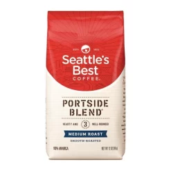 Pre-Order Seattle's Best Coffee Portside Blend Medium Roast WHOLE BEAN 340gr (6 Pack)