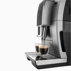 Delonghi Dinamica ECAM35025SB Automatic Coffee & Espresso Machine With Iced Coffee + Adjustable Milk Frother – Silver -Coffee Machine Store DeLonghi ECAM35025SB Espresso 700x 1
