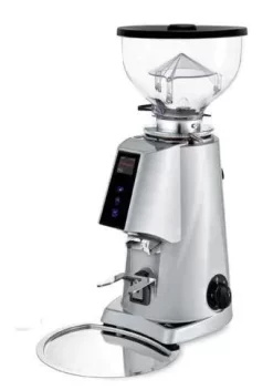Fiorenzato F4 Nano V2 Electronic Espresso Burr Grinder - SILVER