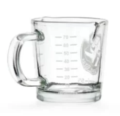 Accessories Rhinowares Double Spout Shot Glass -Coffee Machine Store RhinoShotGlass DoubleSpout 2