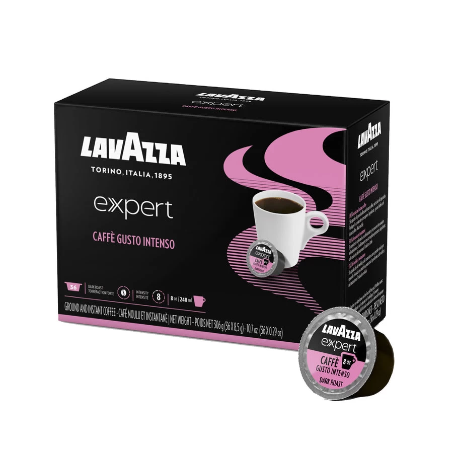 Lavazza Expert Caffe Gusto Intenso Coffee Capsules, 36 Pack 1 Lavazza Expert Caffe Gusto Intenso Coffee Capsules, 36 Pack