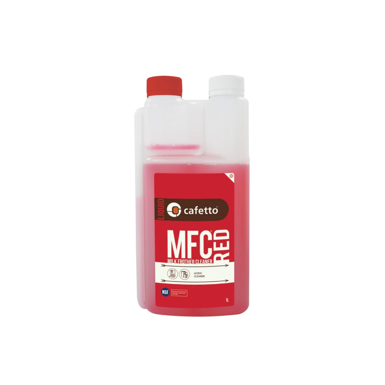 Accessories Cafetto RED MFC (Milk Frother Cleaner) 1lt 1 Accessories Cafetto RED MFC (Milk Frother Cleaner) 1lt